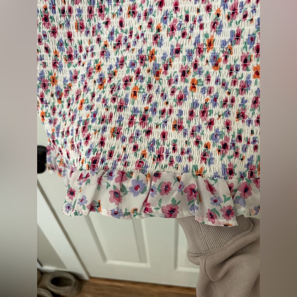 Floral Mini Dress - Picture 3 of 7